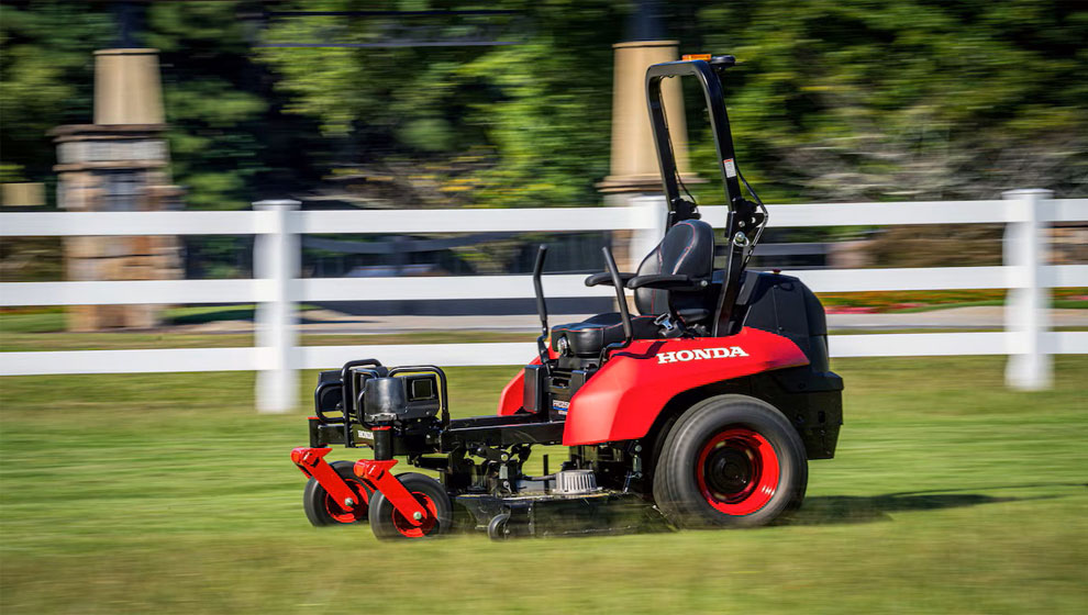 Honda ProZision Autonomous ZTR газонокосарка боковий вигляд