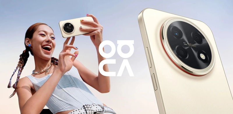 The camera module adopts Huawei's premium circular design, though the sensor specs remain mid-range.