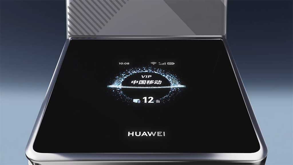 Мобильный роутер Huawei Wi-Fi X вид спереди