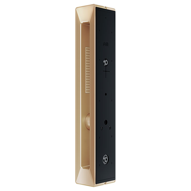 Флагманський замок Huawei Smart Door Lock X1 з декоративною табличкою.