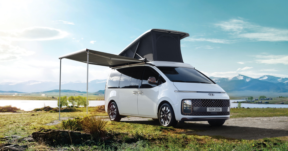 Hyundai Staria Camper concept - front view