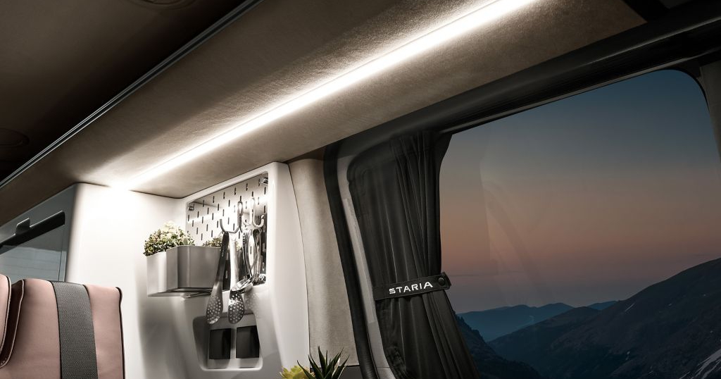 Hyundai Staria Camper concept - sleeping area