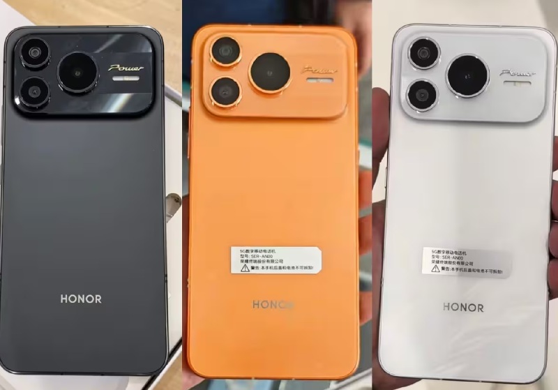 Фото Honor Power 2 у трьох кольорах від інсайдера