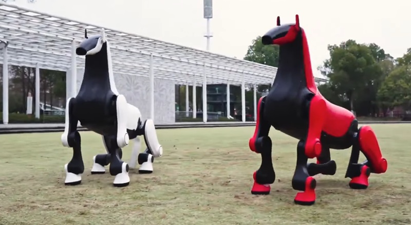 Photo of the robo-horse