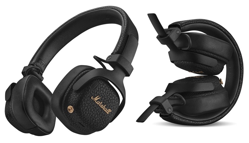 The programmable M-Button and gold joystick sit on the left ear cup, keeping controls within easy reach.