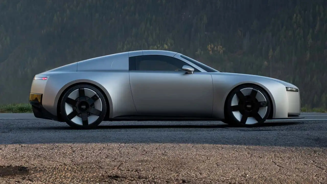 Audi A4 e-tron concept