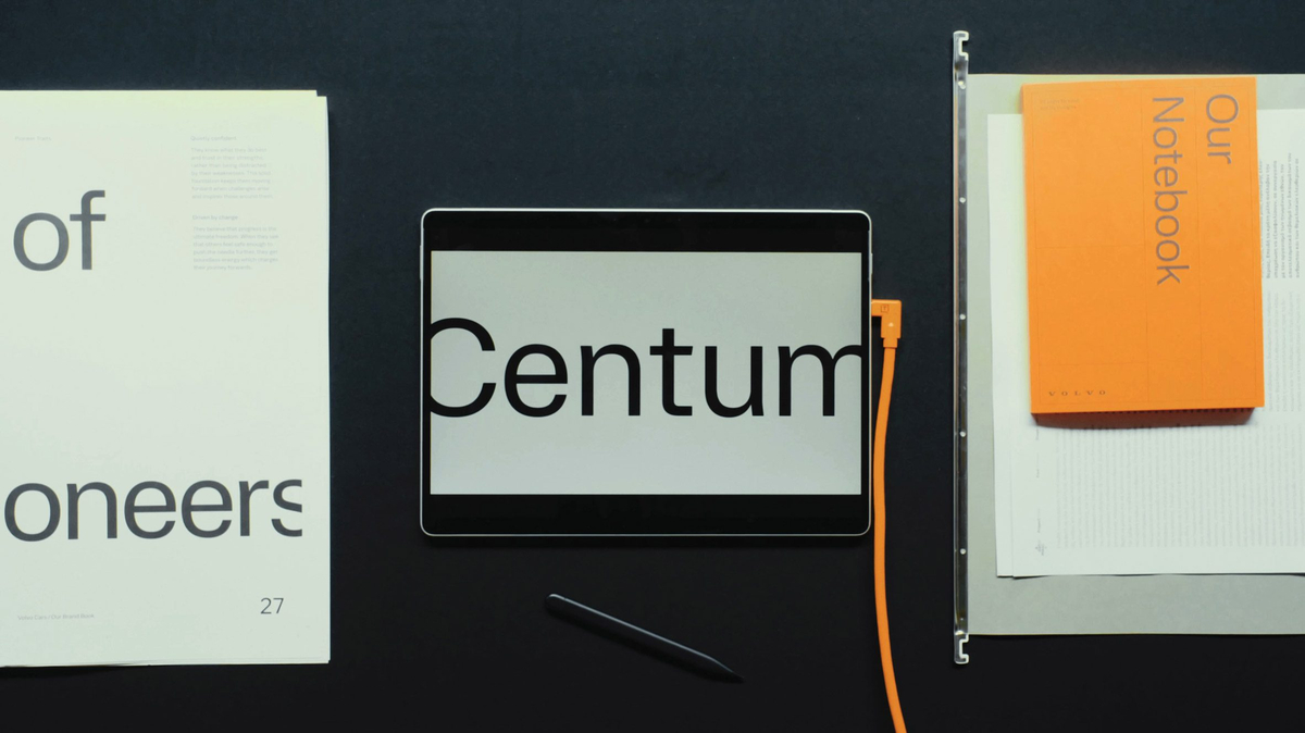 Volvo Centum Typeface - Image 03