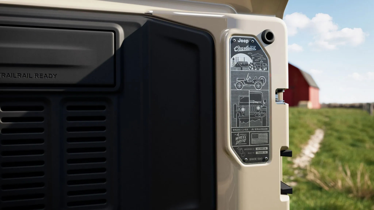 Special Graphics and Details of Jeep Wrangler JL-2A