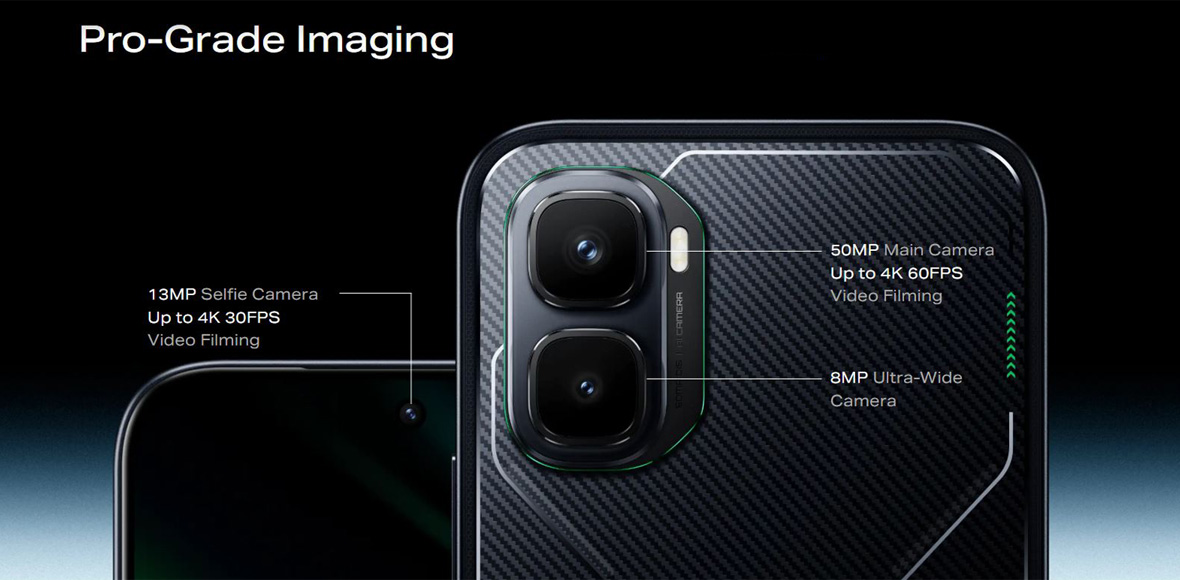 Infinix GT 50 Pro камеры и функции батареи