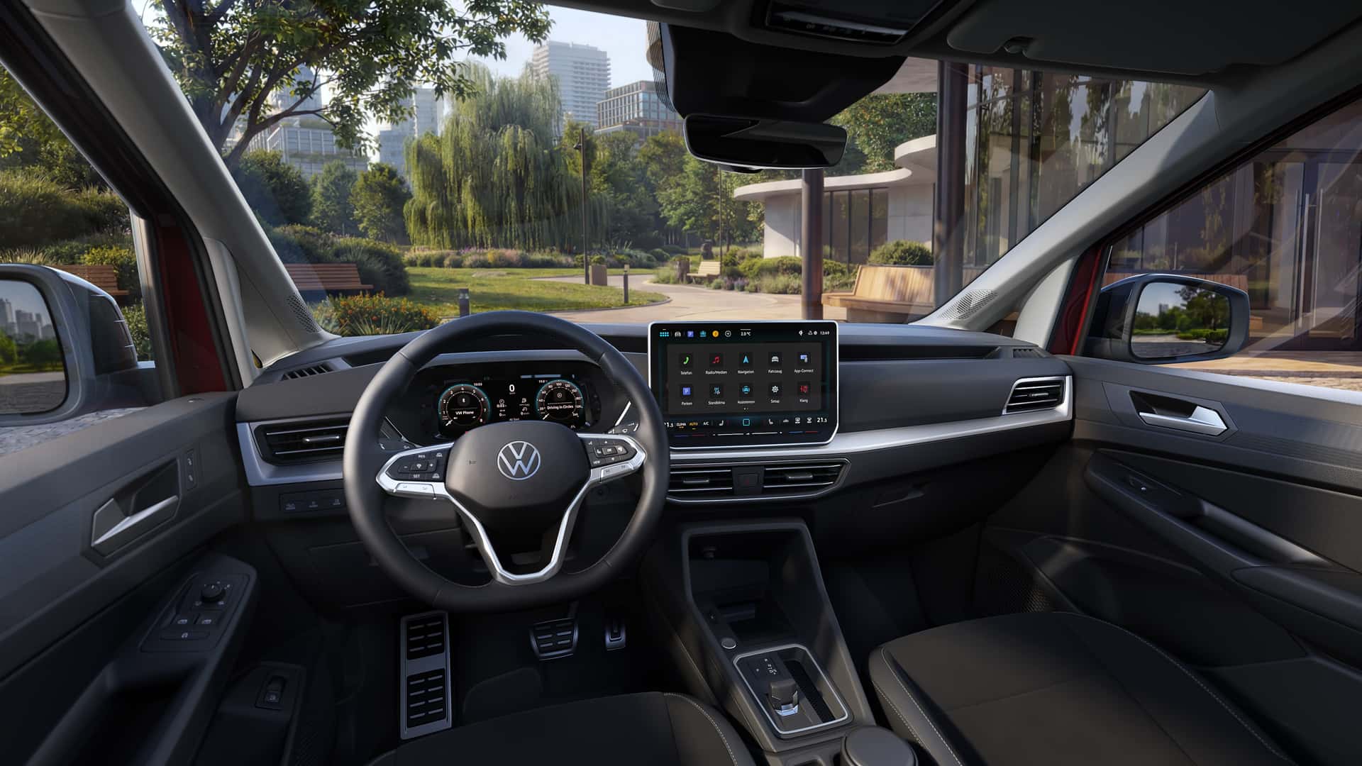 Оновлений інтер'єр Volkswagen Caddy