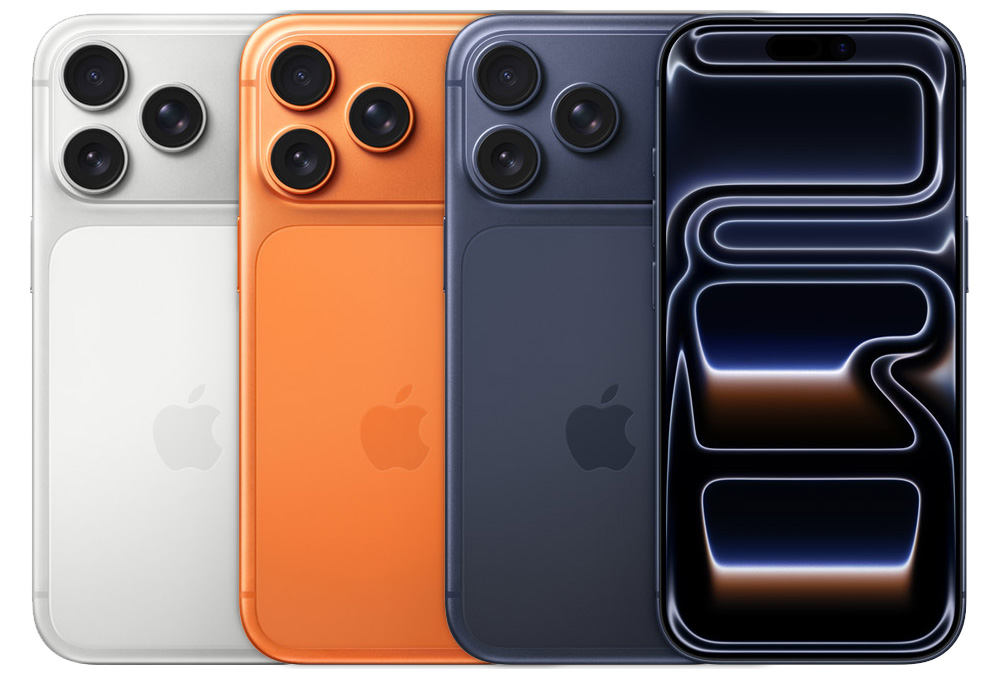 iPhone 17 Pro в різних кольорах