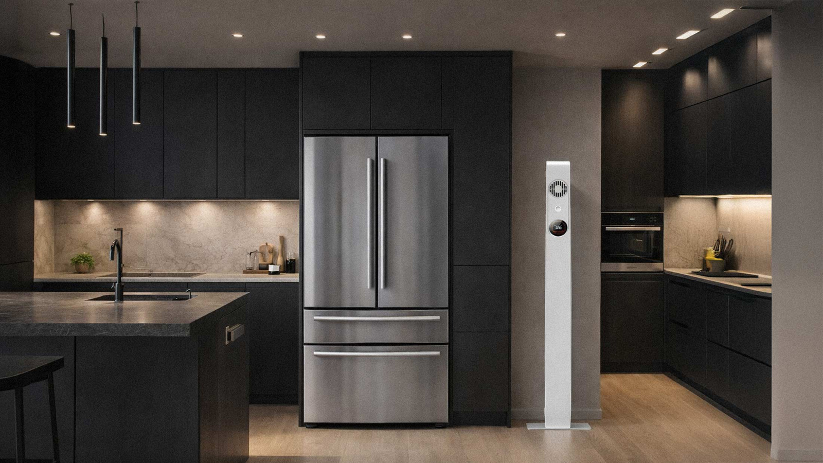 Fridgeguard в интерьере кухни