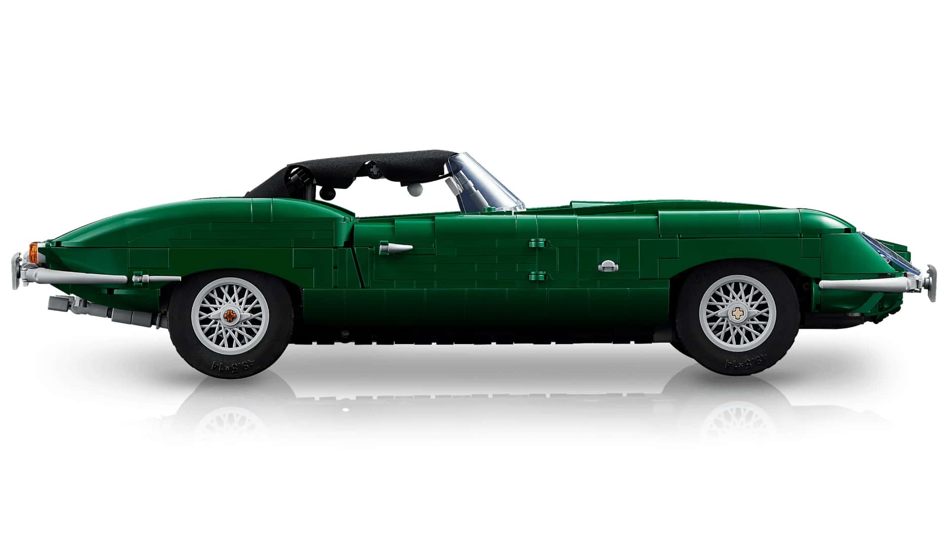 Интерьер LEGO Jaguar E-Type