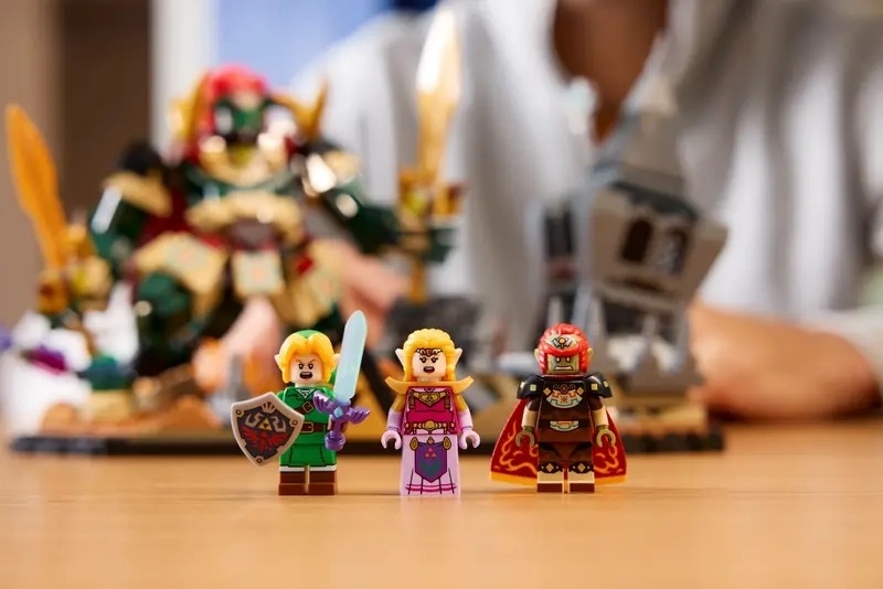 LEGO figures assembled