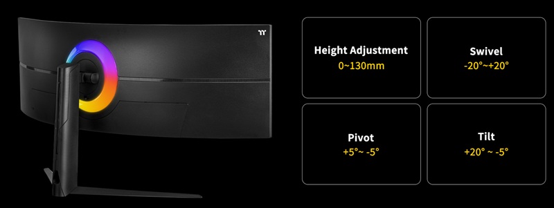 Thermaltake TGM‑V49CDQ ultra-wide monitor