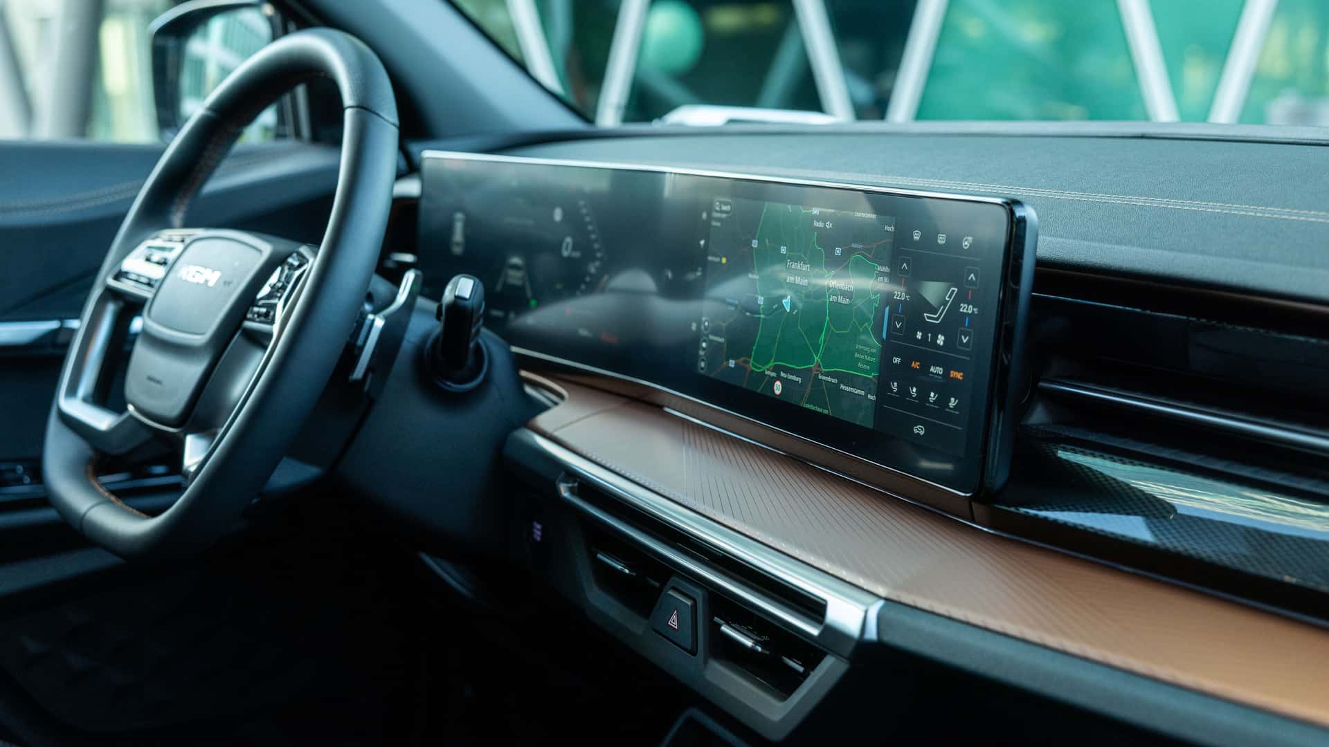 Seats of KGM Musso EV 2026 Black Edition
