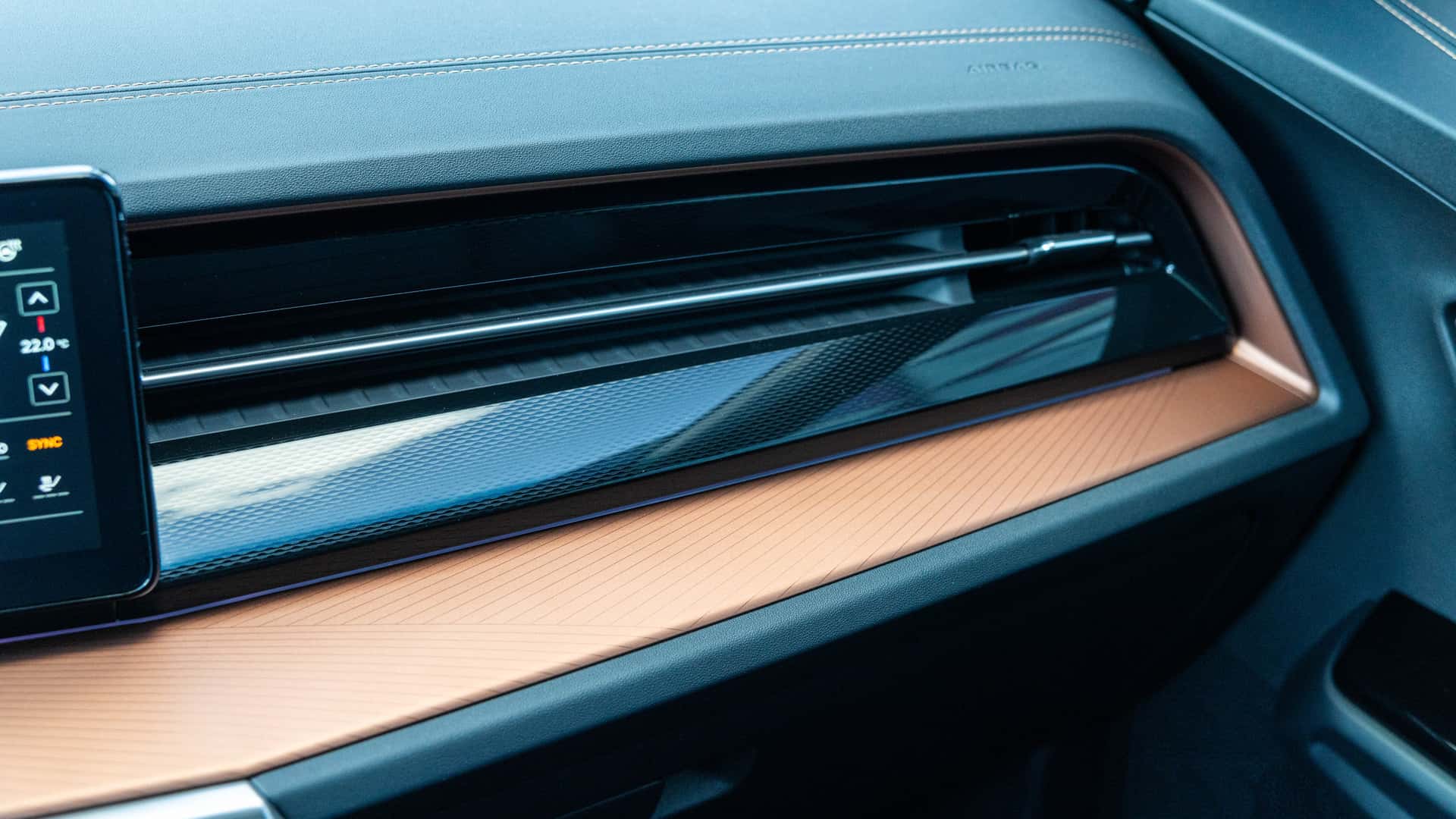 Stylish interior of KGM Musso EV 2026 Black Edition