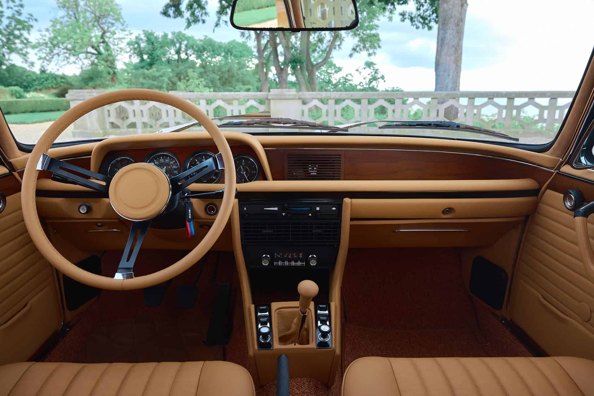 Kith's 1972 BMW 3.0 CSi E9 in Inka Orange - Side View