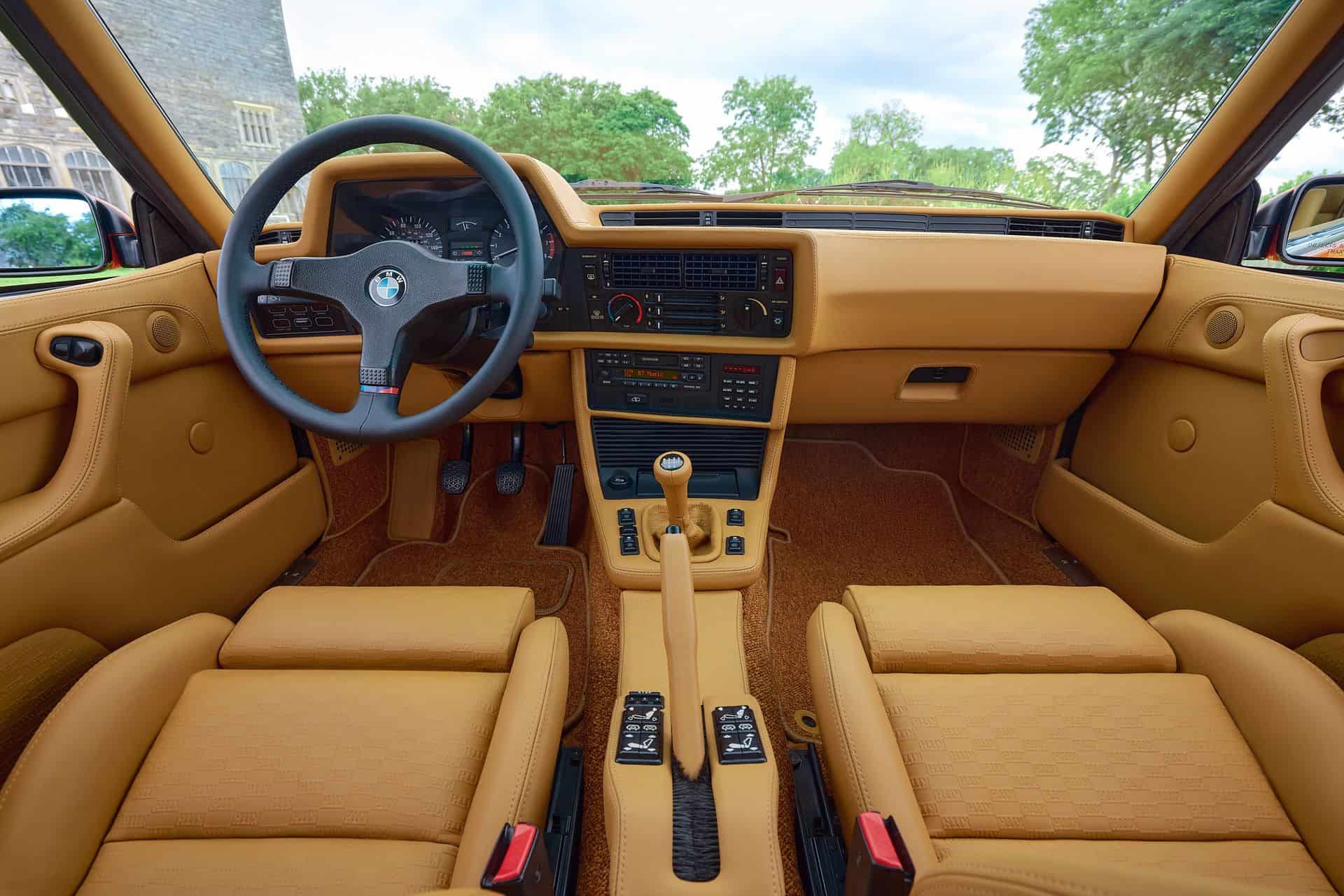Kith's 1987 BMW M6 E24 in Inka Orange - Front View