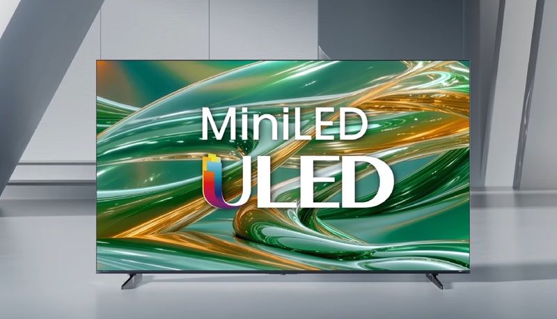 The Hisense U7SE series spans five screen sizes from 55 to 100 inches, all with Mini-LED backlighting and Full-Array Local Dimming.