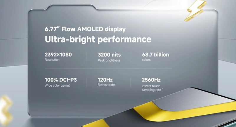 Poco M8 5G smartphone with AMOLED display