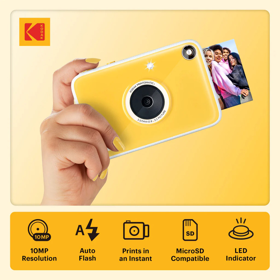 Photo prise avec l'appareil Kodak Printomatic+