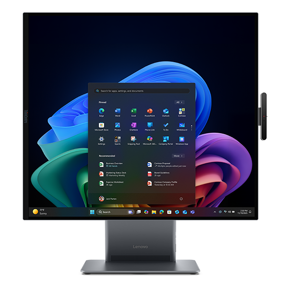Lenovo ThinkCentre X AIO Aura Edition - клавіатура та миша