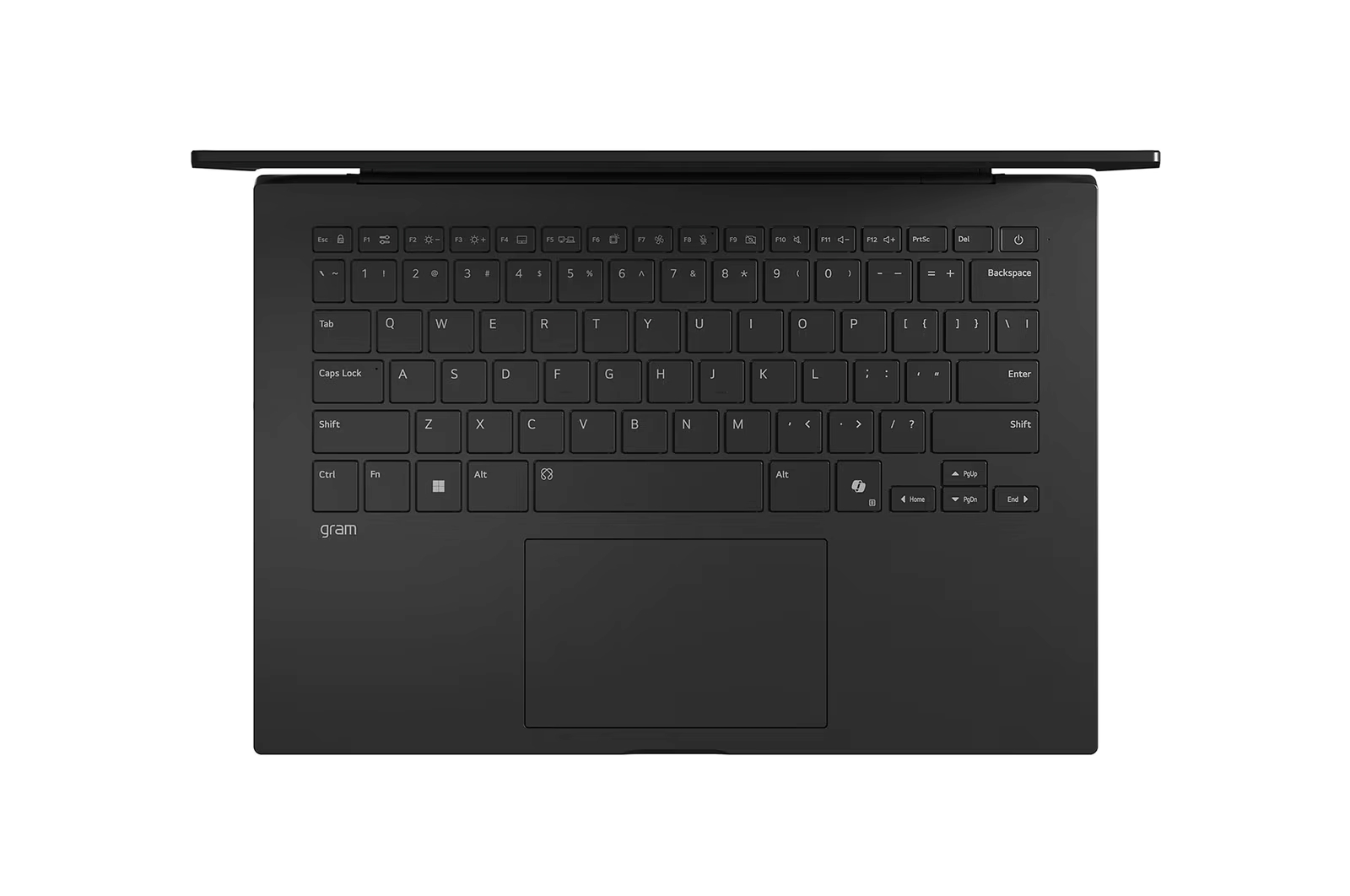 Vue arrière LG Gram 14