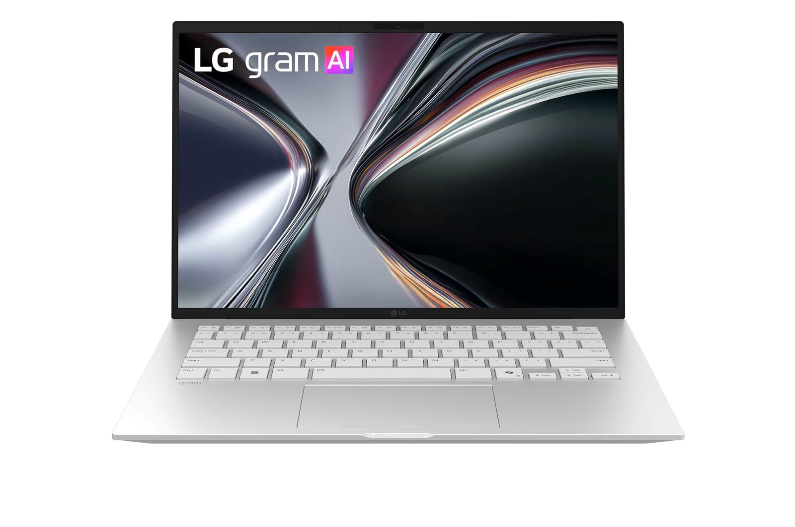 Vue avant LG Gram 14 Ryzen AI 7