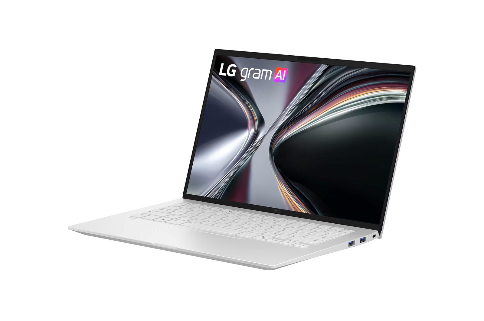 Vue latérale LG Gram 14 Ryzen AI 7