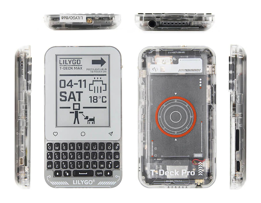 T-Deck Max - вид спереди