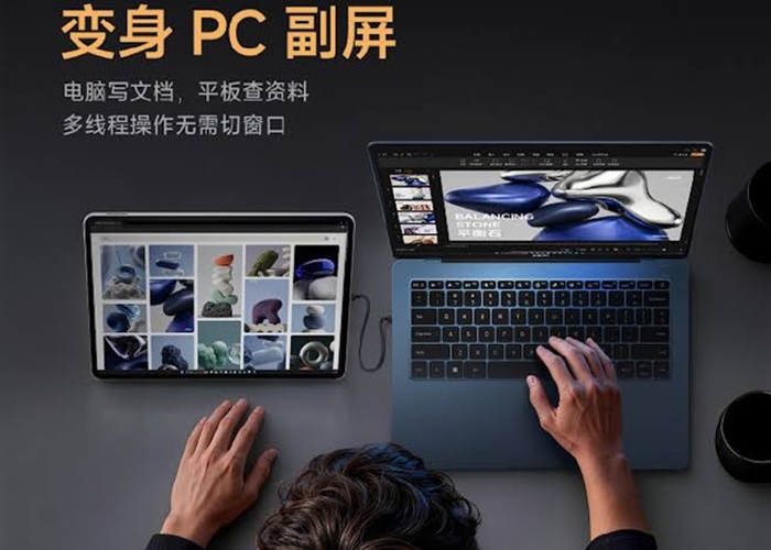USB-C DisplayPort input lets the Pad 9 Pro Max act as a secondary monitor for a PC or handheld console.
