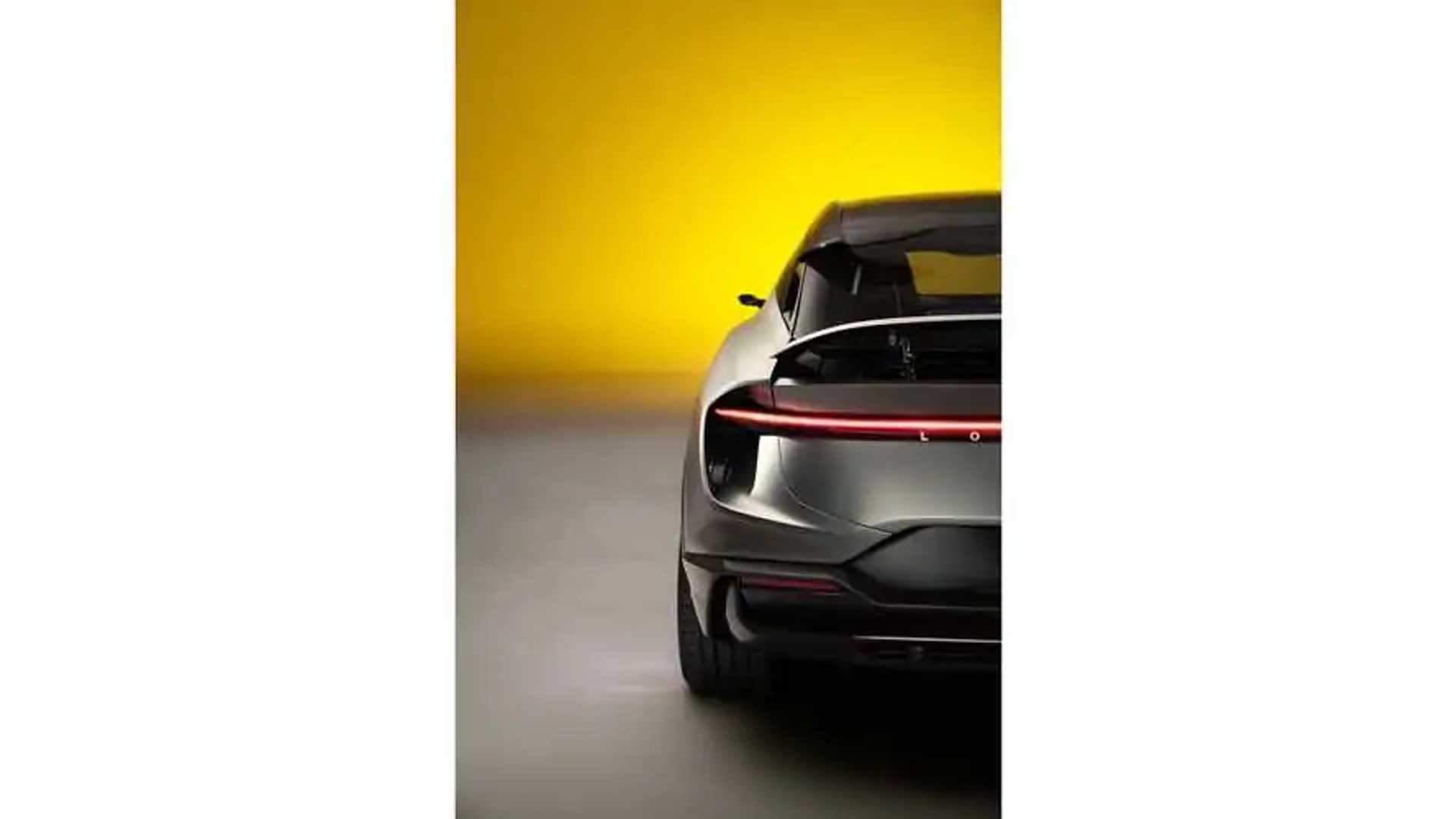 Деталі задньої частини Lotus Eletre