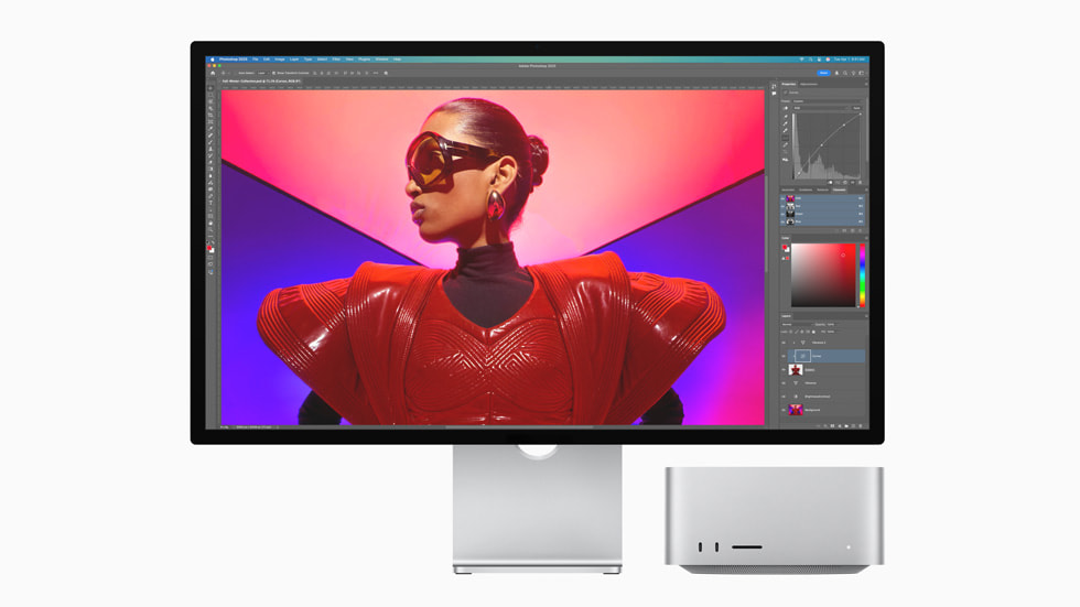 Le Mac Studio. Illustration : Apple