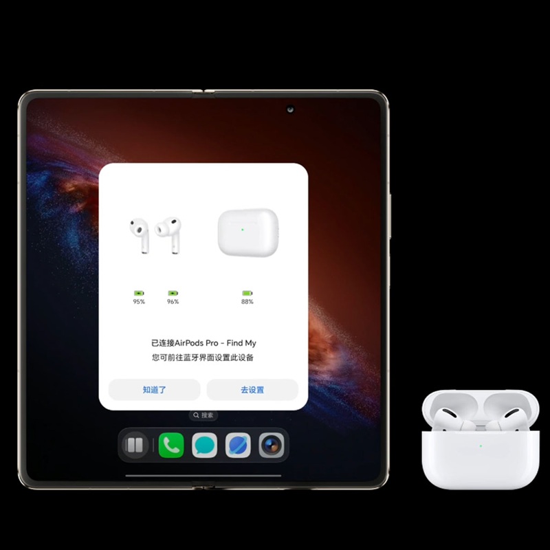 Honor Magic V6 with MagicOS 10 update for AirPods support