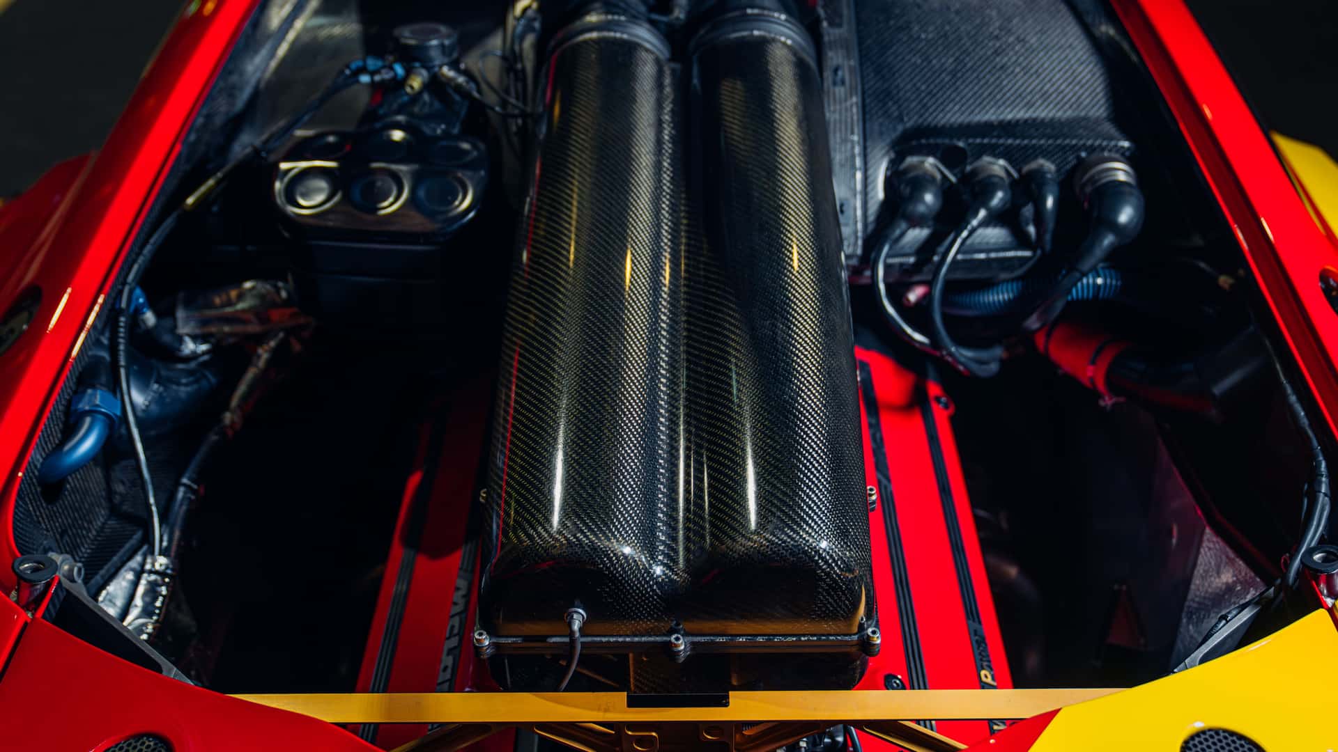 McLaren F1 GTR 1996 елементи управління