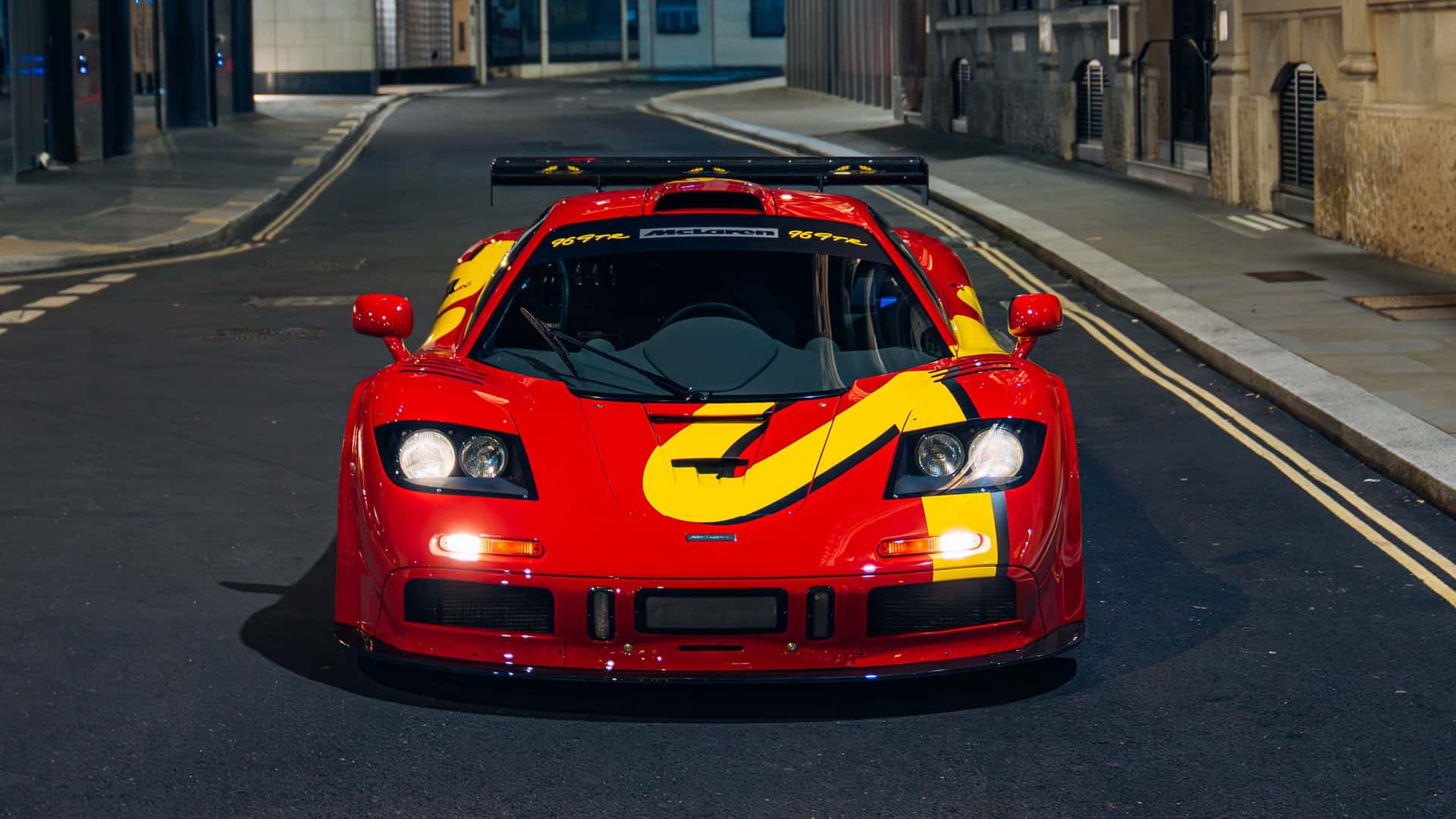 McLaren F1 GTR 1996 унікальний автомобіль