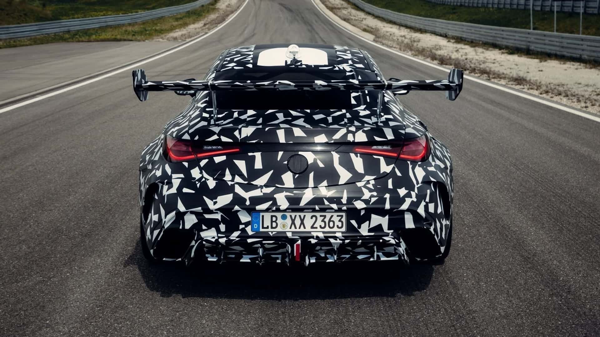 Прототип Mercedes-AMG CLE Mythos на Нюрбургринге