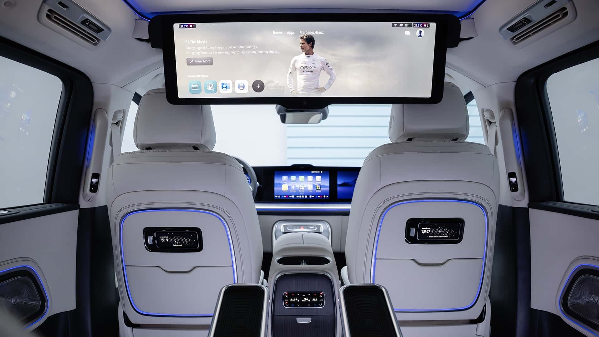 Mercedes-Benz VLE cabin interior