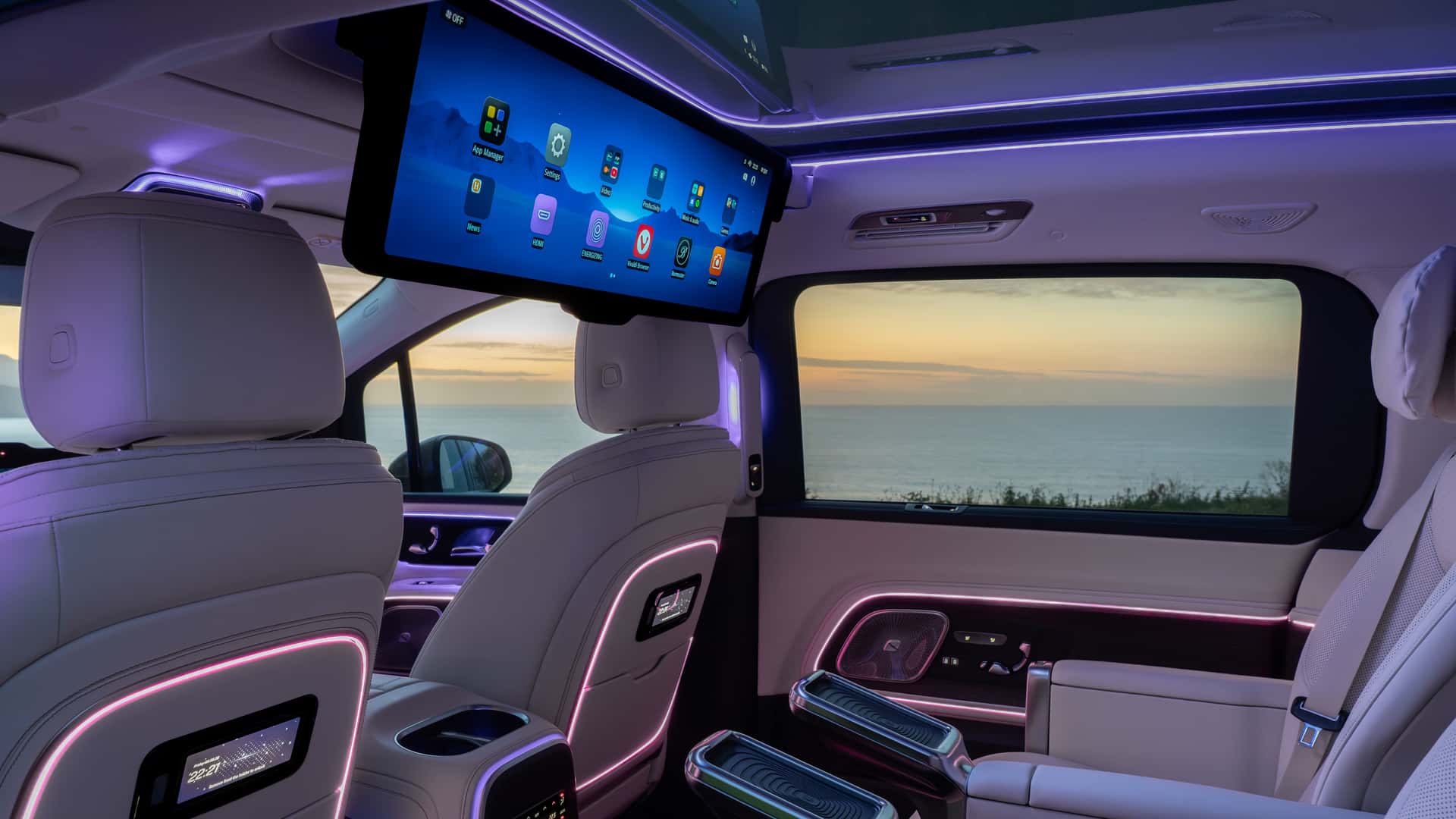 Mercedes VLE 2026 interior elegance