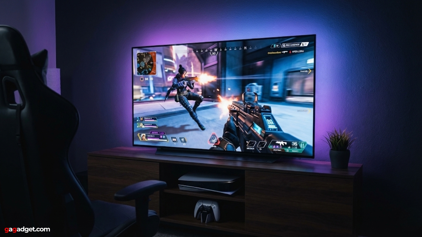 Télévision de jeu mini-LED OLED : configuration de la console de jeu
