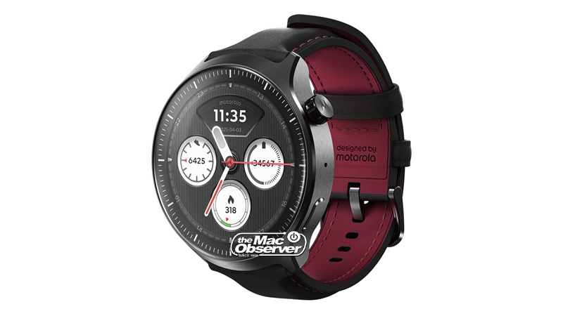 Moto Watch Ultra вид спереду 2