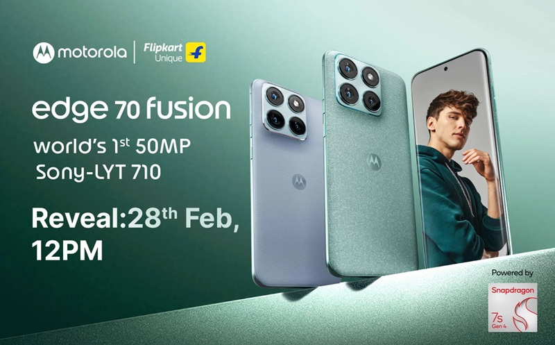Motorola Edge 70 Fusion camera