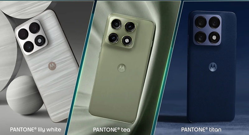 Possible colors of Motorola Edge 70 Pro