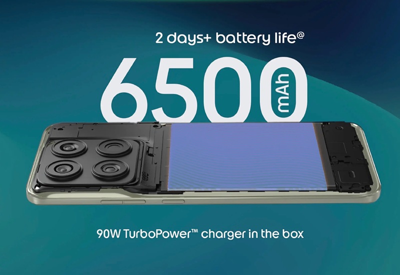 Motorola Edge 70 Pro задній вигляд модуля камери
