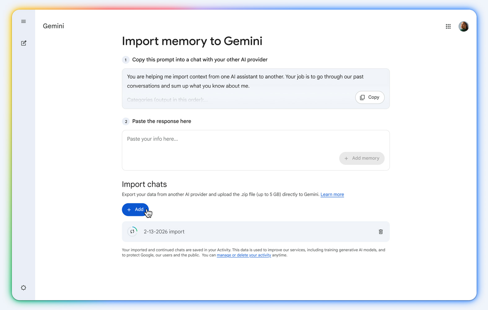 Переезд на платформу Gemini