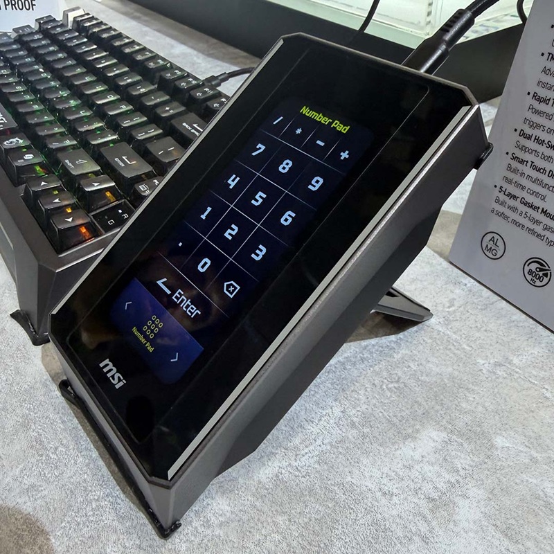 Hardware-encrypted storage inside the Nexus can be detached and carried separately.