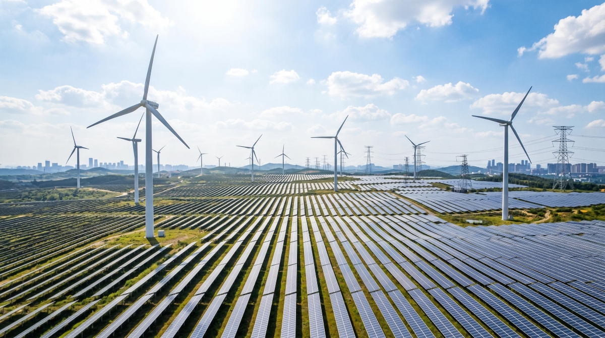 The scale of the future energy grid. Illustration: AI