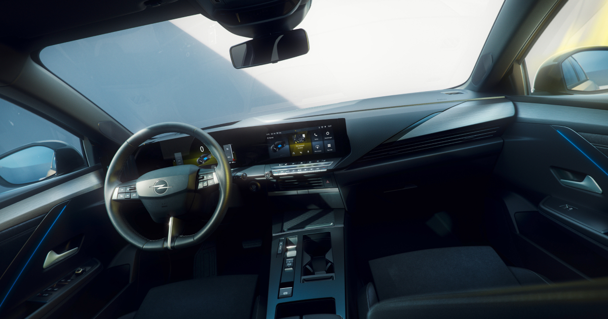 Updated Opel Astra
