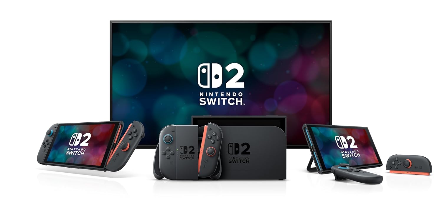 Консоль Nintendo Switch 2 в док-станции